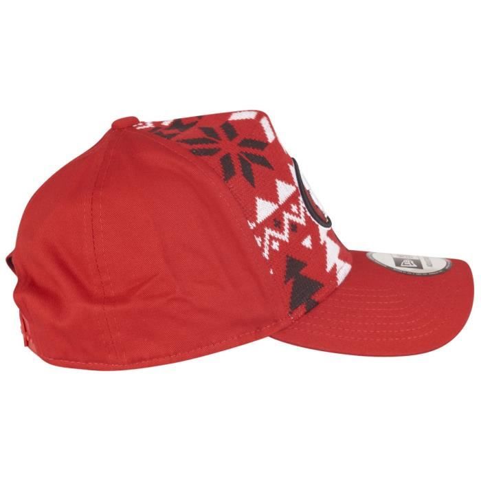 Casquette Trucker - New Era - San Francisco 49ers - Motif Noël - Snapback Réglable - Hiver