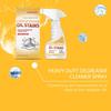 Kitchen Grease Remover 120ml Spray Powerful Degreaser for Stainless Steel Range Hood Cooktop  Oil Cleaning at Home
