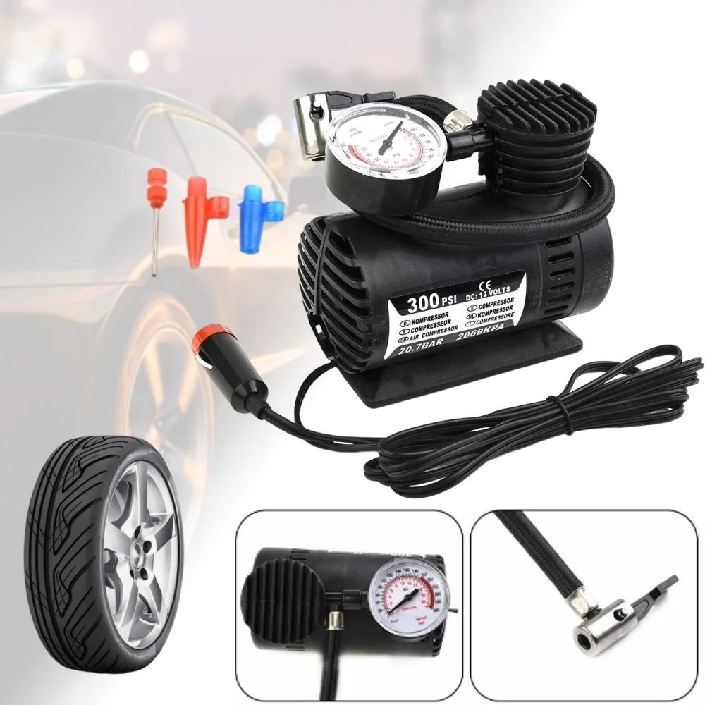Car Air Compressor 12V 150psi with Tires Pressure Test Function Electric Air Pump Tyre Inflator Inflatable Pump Cars Tools