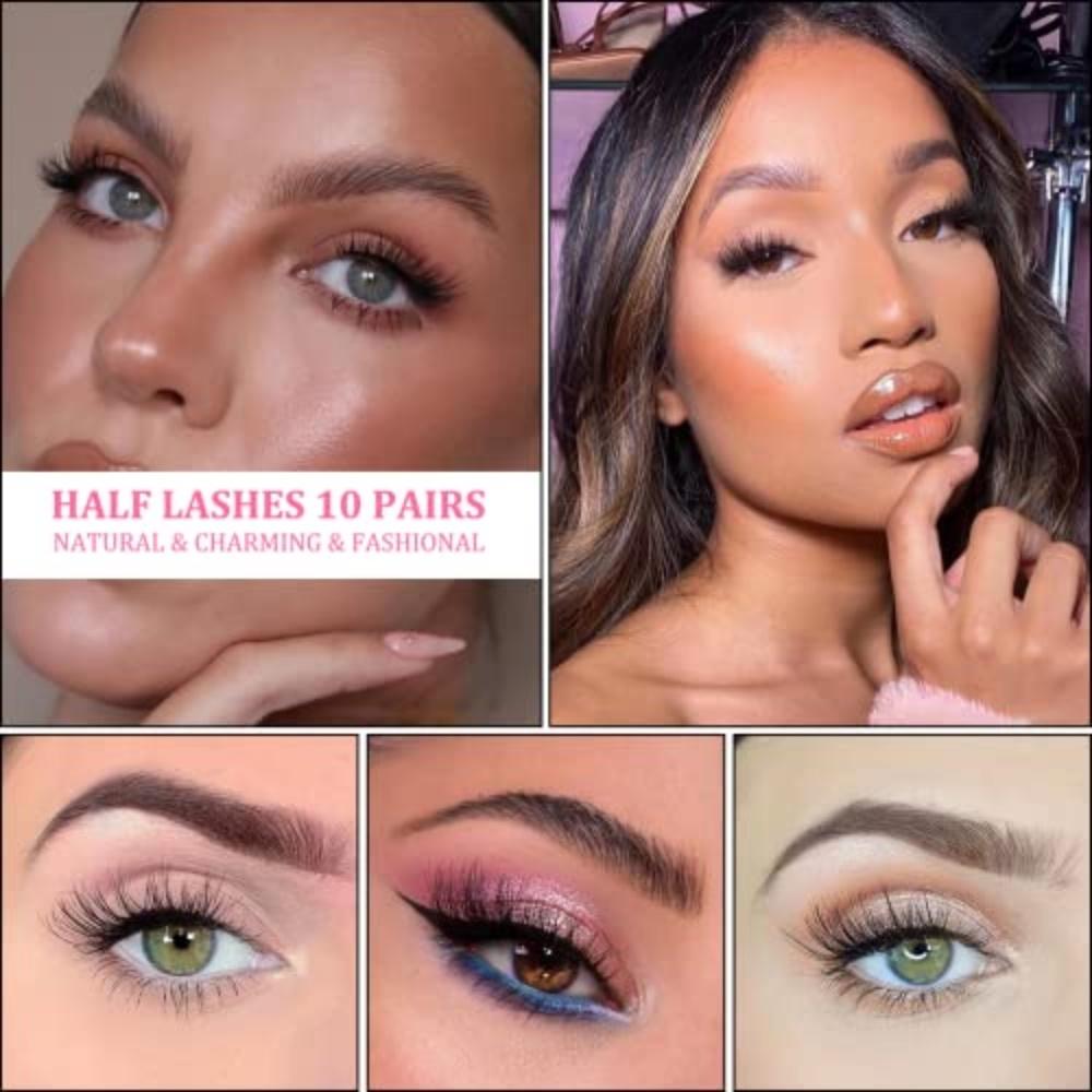 Половинные накладные ресницы — фото 4