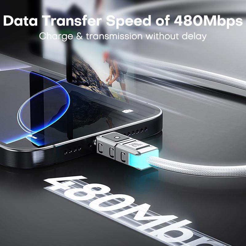 QOOVI PD 240W USB C auf USB Typ C Kabel Für Macbook Laptop Ladegerät Schnellladung Für iPhone 16 Xiaomi Samsung Ladekabel