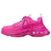 Triple S Low Top Chunky Sneakers Men's Pink 541624W2FG15059