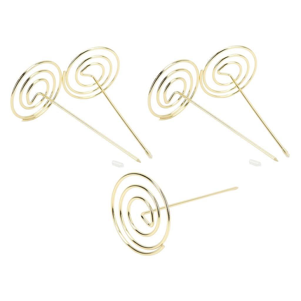 5PCS Receipt Holder Wear Resistant Anti Corrosion Recyclable Check Spindle for Office Kitchen