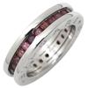 Be Zero One B-zero1 B-zero1 Ring XSRing Ring K18WG/garnet #7(JP Size) Array