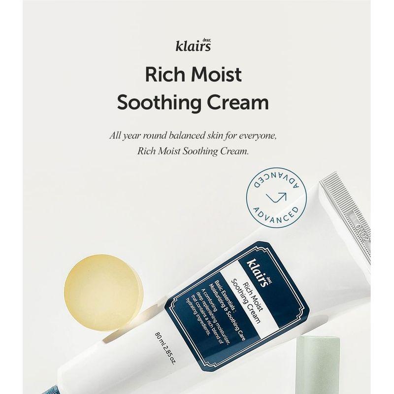 dear, klairs Rich Moist Soothing Cream JUMBO (Renewal)