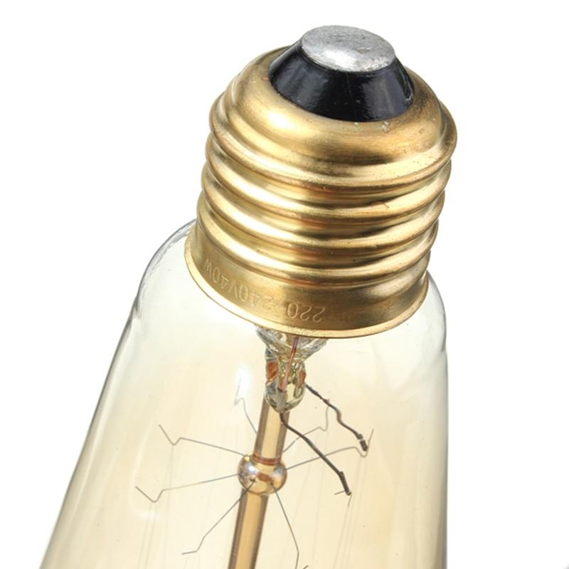 Genixgreen ST58 LED-Retro-Birne 9W – Warmweiß 2700K, E27, 1100 Lumen, Energiegsparend & Langlebig