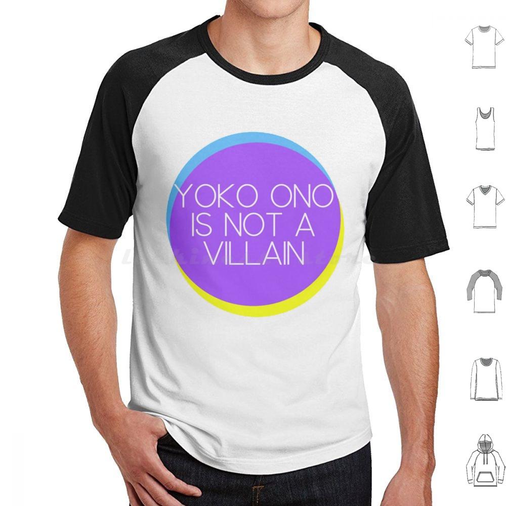 Yoko Ono Is Not A Villain Essential T Shirt 6xl Cotton Cool Tee Yoko Ono Yoko Peace The Music Ono 60s Imagine John Ringo Love