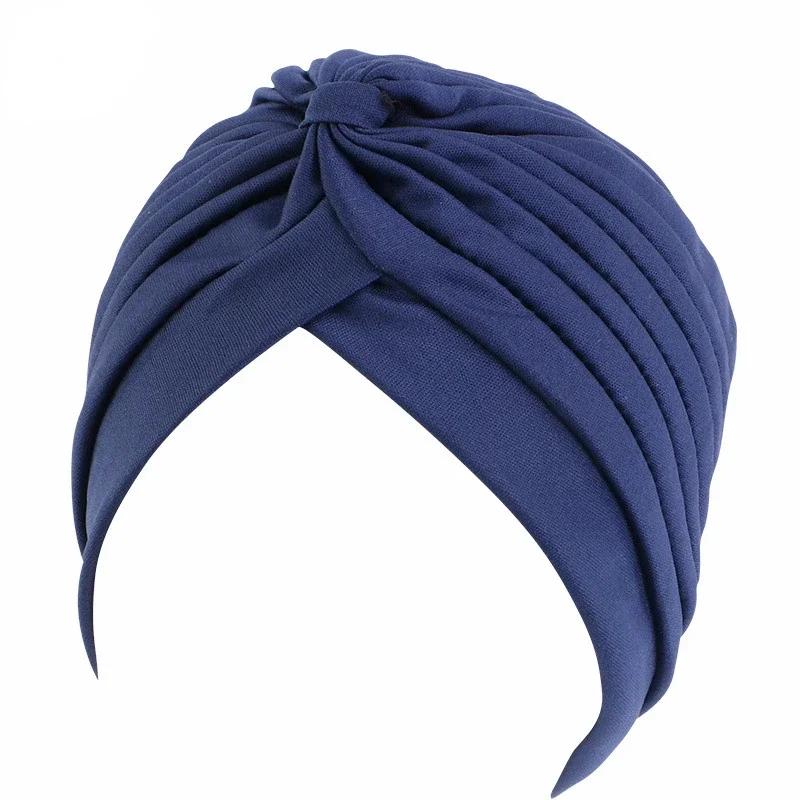 Neue weiche, bequeme Chemo-Kappe für Damen, Schlafturban, Futter für Krebs, Haarausfall, Kopfbedeckung aus Baumwolle, Kopftuch, Haar-Accessoires