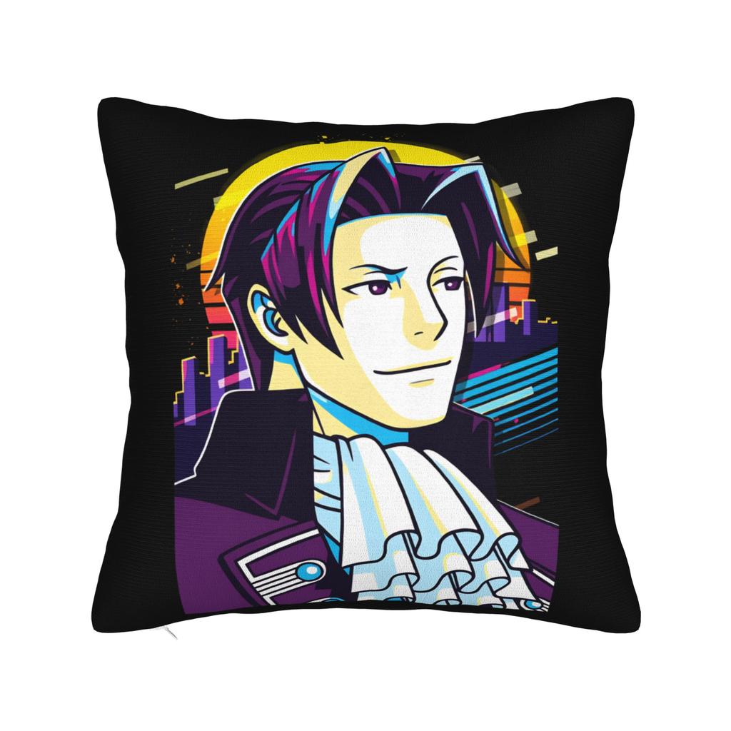 Ace Attorney Pillowcases Morden Pillow Case For Living Room Bed Chair Comfy Pillow Cover
