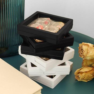 Transparente PP+PE Folien Präsentationsbox für Ringe, Armbänder, Taschen, Dekorationen und Geschenkboxen L012