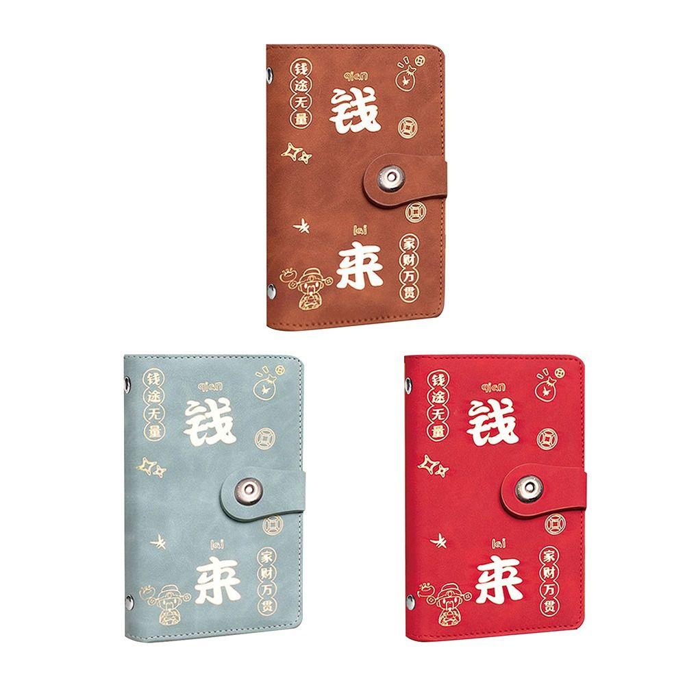 Waterproof 50 Envelopes Money Saving Challeng Large Capacity Cash Storage Book