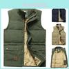 Mens Gilet Body Warmer Sleeveless Quilted Padded Bomber Jacket Waistcoat Coat