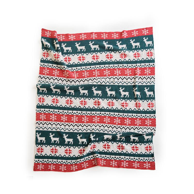 2025 New Half Fleece Sofa Blanket Multi-functional Warmth for Autumn Winter Christmas New Year Valentine s Day Gifts 130X160CM