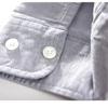 Spring and Summer Long Sleeve Shirt Men Daily Casual Shirt Lapel Collar Pocket Oxford 100 Cotton Shirt Versatile Men Tops