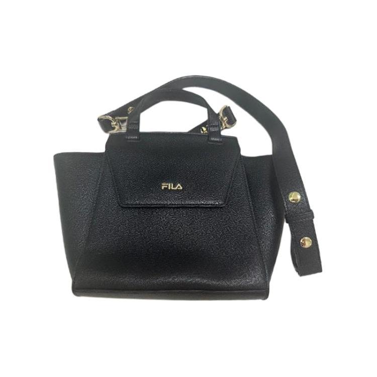 New FILA PU Crossbody Bag Handbag Crossbody Bag Regular Women's Jet Black F13W211162F-BK