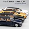 1:32 S650 Alloy Car Model Children Toy Car Six-Door Extended Version Simulation Car Collection Gift A85 for Mercedes-Benz Maybac