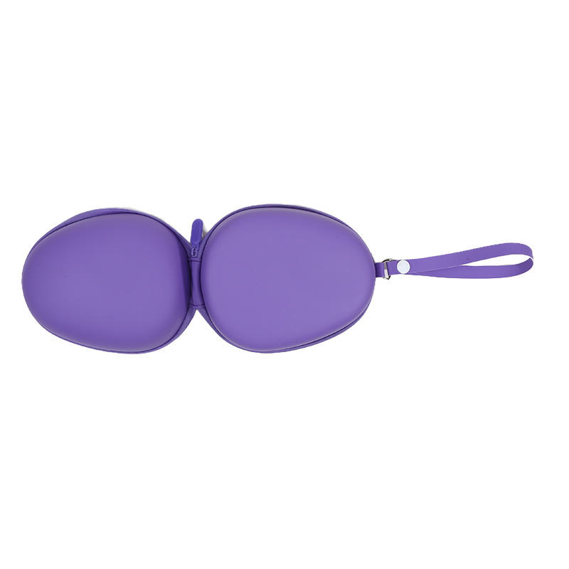 Custodia Cuscino da Viaggio a U Borsa Portaoggetti Scatola Cuscino in Memory Foam Copricuscino Cervicale da Viaggio Portatile Campeggio Borsa da Trasporto in EVA