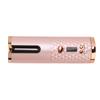 Cordless Automatic Hair Curler Fast Heating USB Rechargeable Portable Curling Wand with Digital Display for Hair Styling