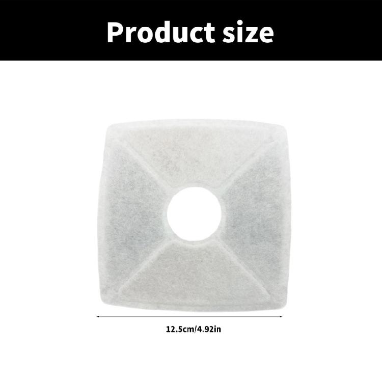 Pack of 10 Replacement Filters Optimizes Your Pet Drinking Routine Cats Fountain