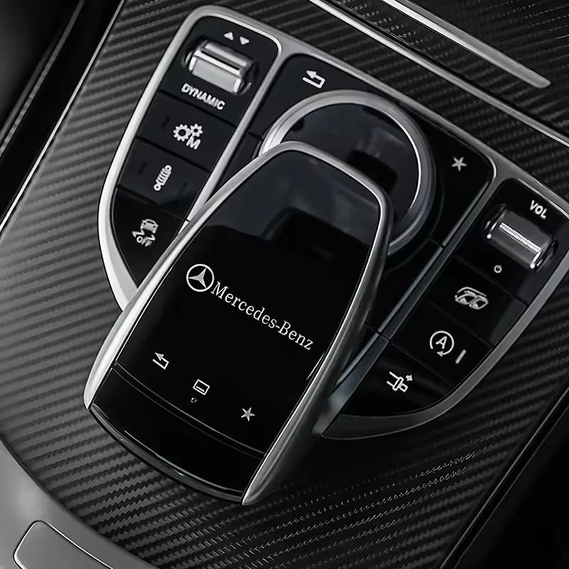 CSE1 Car Metal Creative Stickers Waterproof Dirt-proof Decoration Sticker For Mercedes Benz A C E S G Class GLC CLE CLA GLB GLS W177