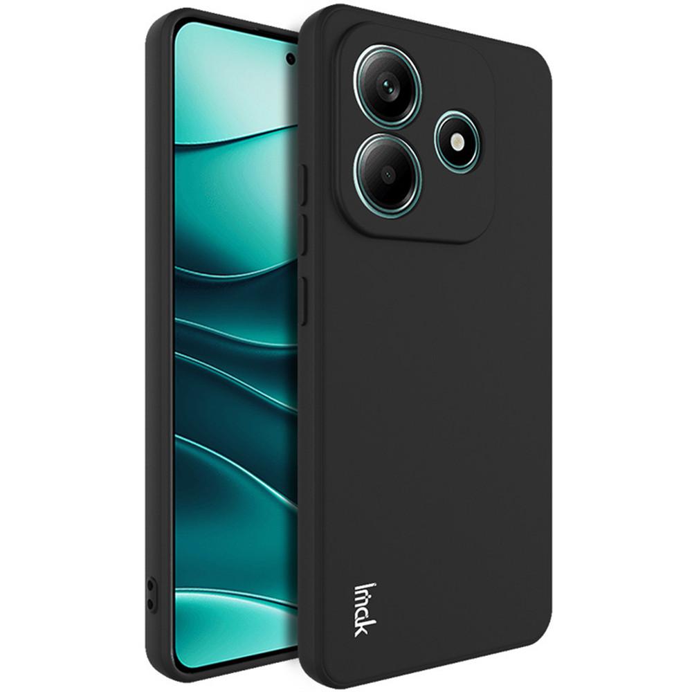 

For Xiaomi Redmi Note 14 5G TPU Case Soft Phone Cover Straight Edge Black