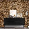 Samolepicí PVC tapeta Shein s leopardím vzorem pro domácí dekoraci.