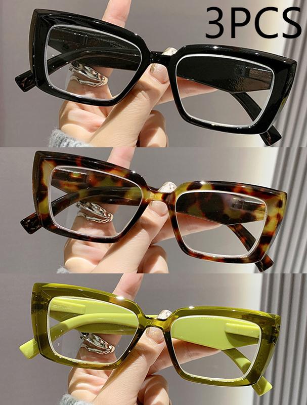 1/2/3PCS Cat-eye Reading Glasses Fashionable Simple Versatile For Middle-aged Elderly People 2319