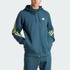 Adidas Future Icons 3-Stripes Full-Zip Hoodie Men Hoodies Navy-Blue IJ8878