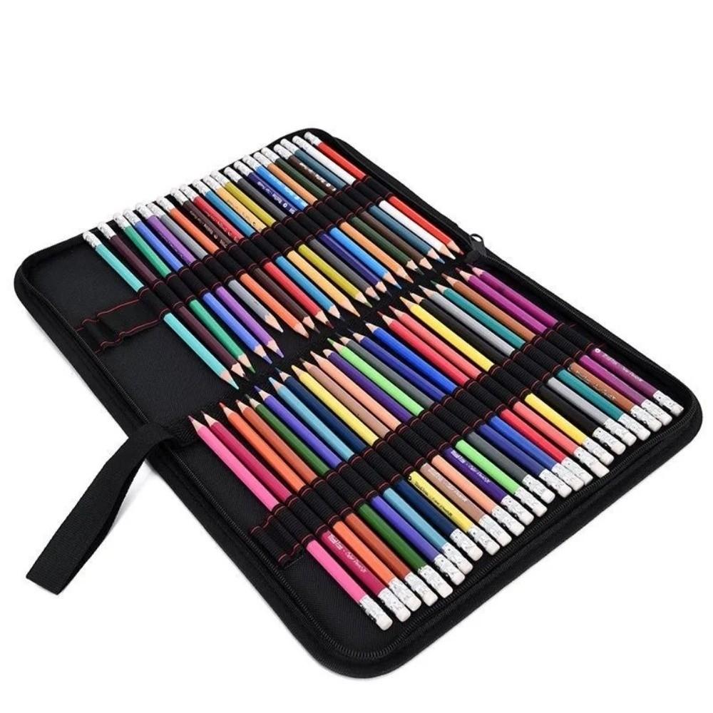 Professional Colored Pencils Storage Bag Large Capacity Painting Pencil Bag  Office Supplies