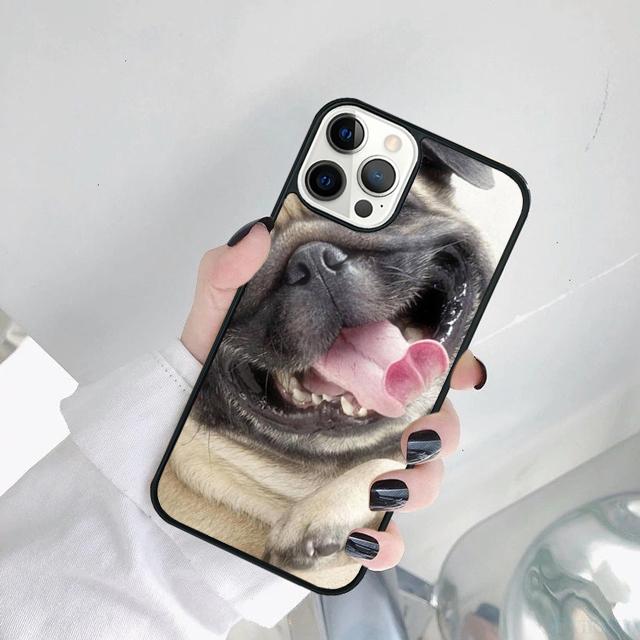 

МИЛИЙ ЩЕНЯ ПАГ ПЕС МОПС Чохол для телефону Для iPhone 17 Air 16 15 14 SE 2020 11 12 13 Pro MAX Plus iPhone 16e