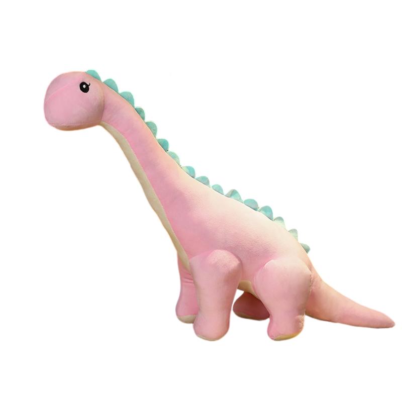50Cm Cute Tanystropheus Dinosaur Plush Toy Stuffed Blue Green Pink Dino Cartoon Animal Plushie Birthday Gift