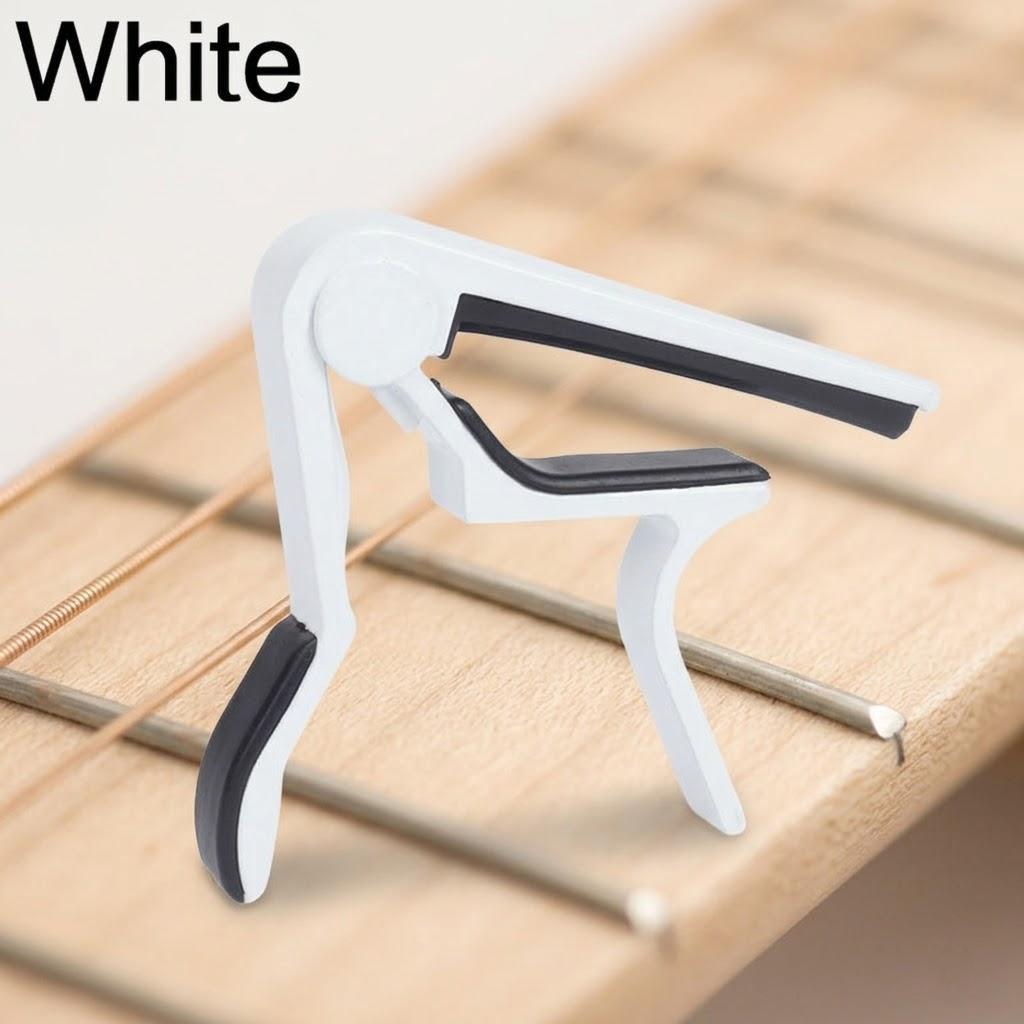 Aluminiumlegierung Gitarrenkapodaster Schnellwechselklemme für Akustik-Elektrik-Klassikgitarren Tonhöhenversteller Werkzeug Zubehör