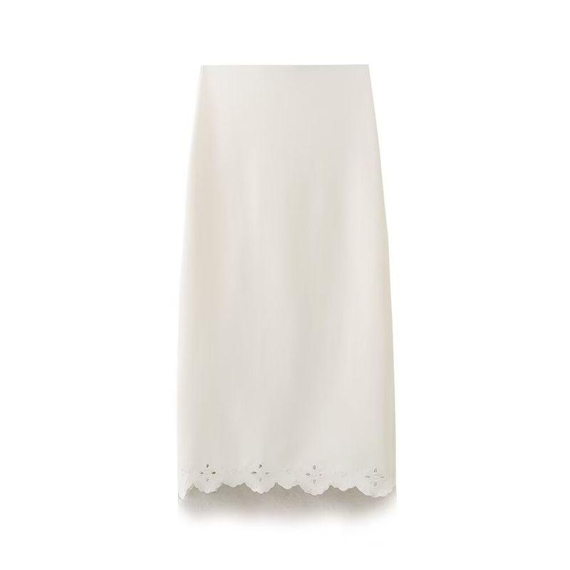 Kaslead New Arrival Women's Clothing Fashion Style Fashion Minimalist Embroider Tops Slim Skirt 5584188