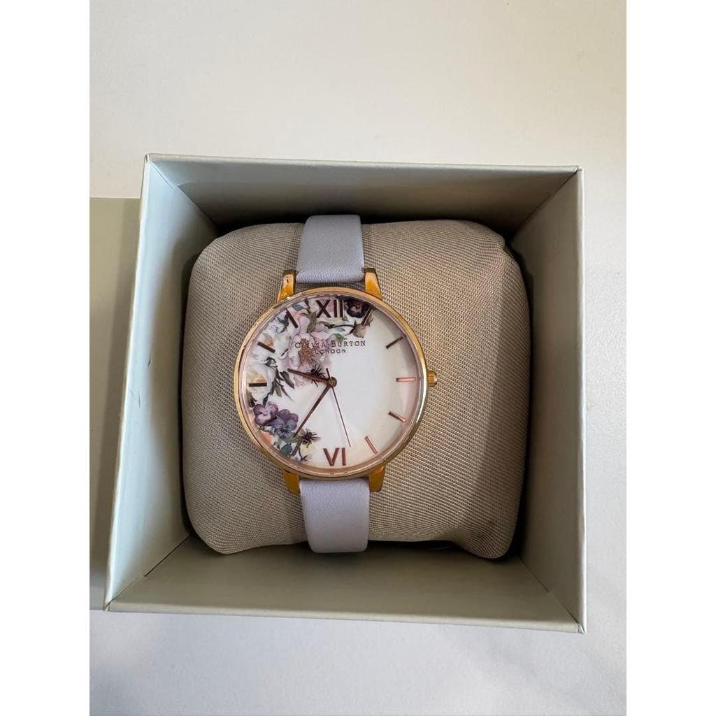 Used olivia burton floral watch olivia burton