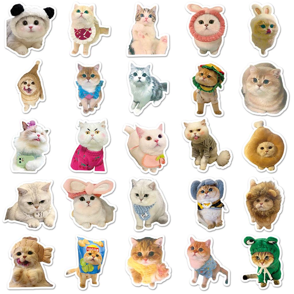 100 PC Cute Pet Animal Decoration Mobile Computer Stickers