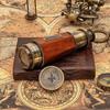 Vintage Ship 20 Inches Hexagonal Taper Brass Telescope