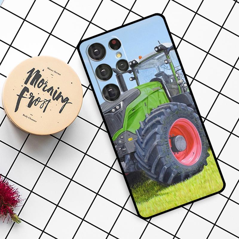 

Farm Vehicle Tractor Case For Samsung Galaxy S25 Ultra S20 S21 S22 S23 S24 Ultra S9 S10 Plus S25 FE Phone Cover Galaxy S24