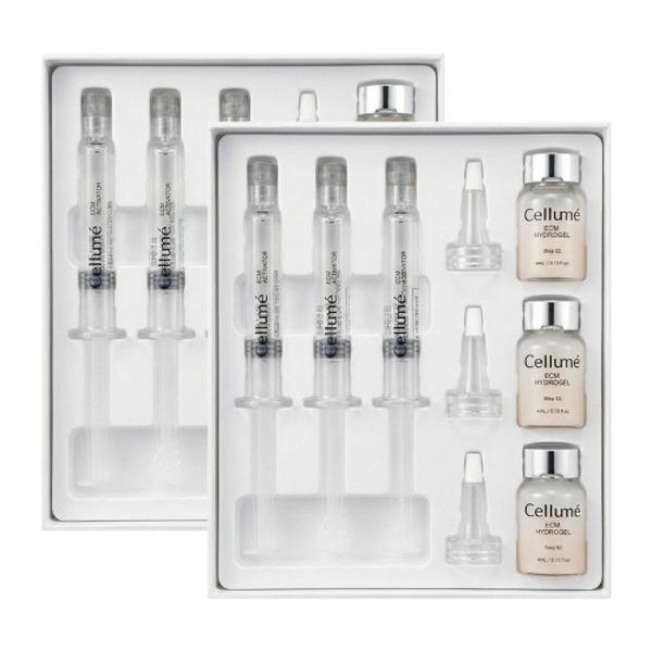 

Cellume ECM Ampoule Program 3-Week Supply X 2 Boxes (3 Activators + 3 Hydrogels per Box)_23890189_673596