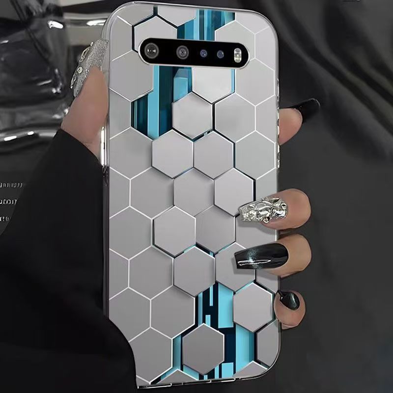 Для смартфона LG V60 ThinQ Защитная задняя крышка Чехол для телефона Креативный чехол для телефона Чехол для мобильного телефона Model 01