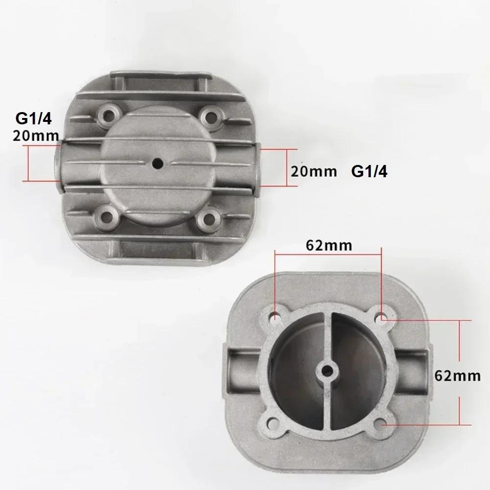 Silent Oil-free Air Compressor Air Pump Parts Cylinder Head Replacement Parts Air Compressor Cylinder Head
