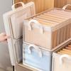1 ks PVC průhledný úložný koš Box na spodní prádlo Úložný box do skříně A Vodotěsný látkový box