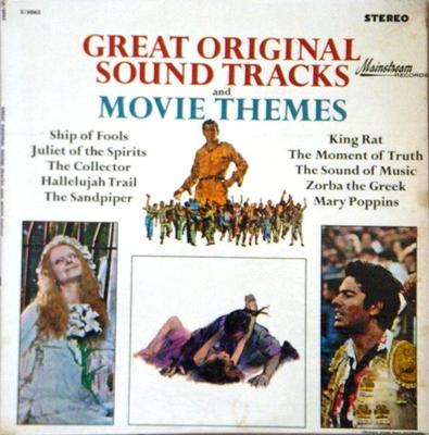 LP Record VARIOUS - Great Original Sound Tracks And Mov S6063 Mainstream Reco 1965 US Soundtracks & Musicals Used