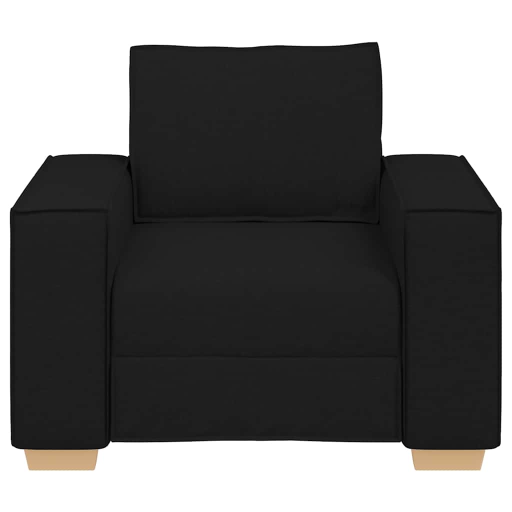 Sofa Chair Black 60 cm Fabric