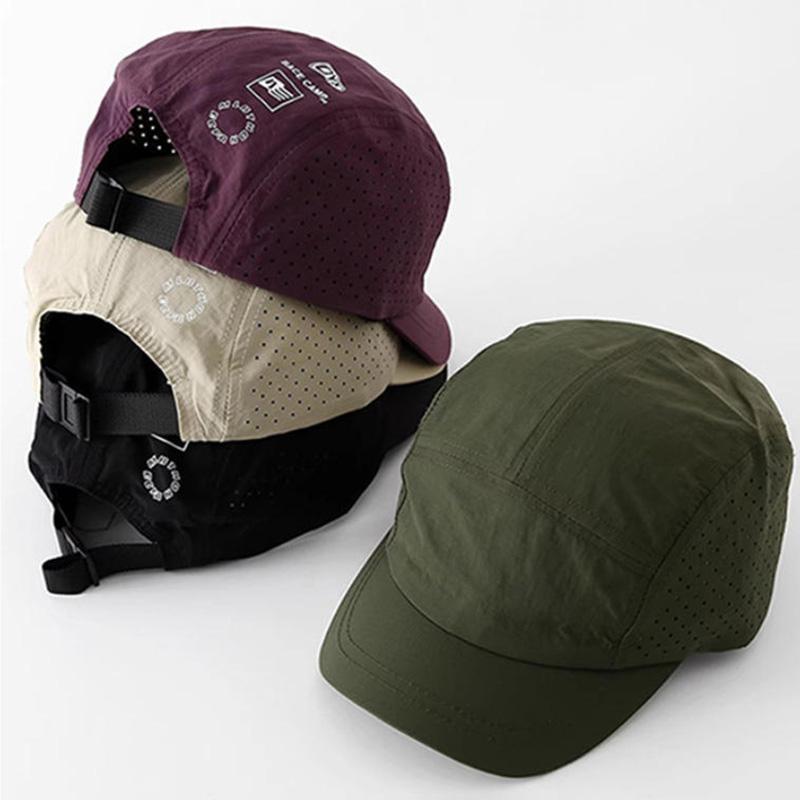 Baseball Cap Air Permeable Sun-Protection Sportss Sun Hat Summer Outdoor Use Running Cap Short-Brim Mesh Quick-Dry