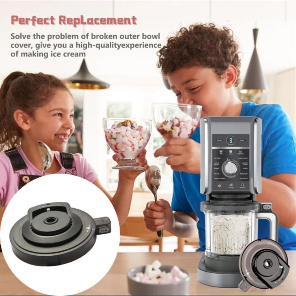 With Container Outer Bowl Lid For Series Ice Cream Makers Creami Lid Replacement Part  For Ninja