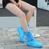 Yousheng Reusable Waterproof Shoe Covers Anti-Slip Rain Shoe Covers Snap Button Shoe Covers for Rain Snow Mud Men Women