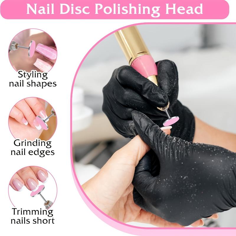 25 MM Pedicure Disc With Replaceable Sanding Paper Set For Calluses Removal Electric Universal Foot Files Dead Skin Cleaner Tool