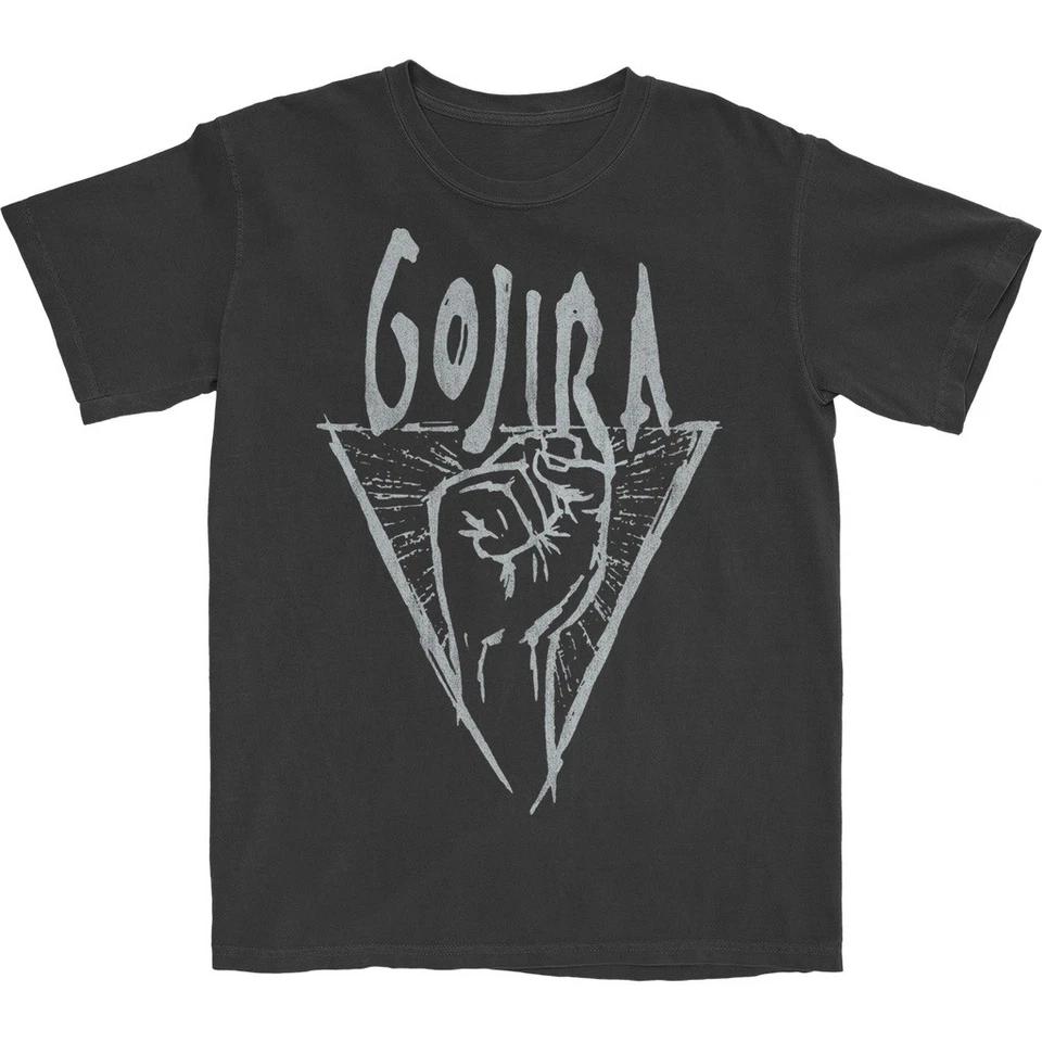 Authentic Gojira Power Fist T-Shirt S M L XL 2XL NEW 4XL