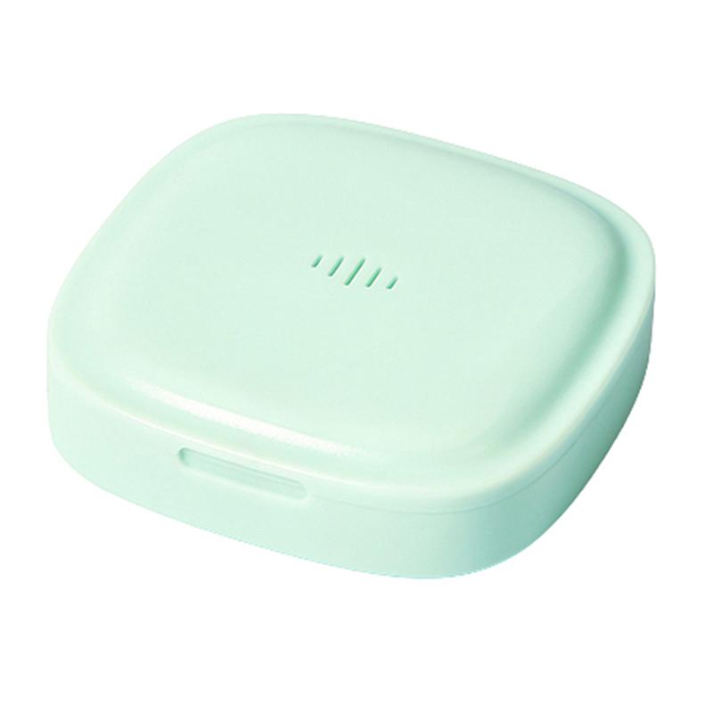 Orthodontic Retainer Double Layer Braces Storage Box Soaking Invisible Teeth Denture Cleaning Tooth Storage Portable Belt Case