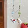 1/5 Pezzi Portachiavi Pony Cartone Animato Carino Creativo Cavallo Perline Cinturino Cellulare Ciondolo Zaino Decorazioni da Appendere Accessori Regalo